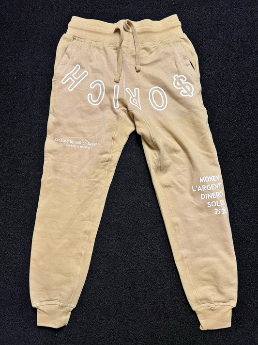 "World Tour 2.0" (Tan Joggers)